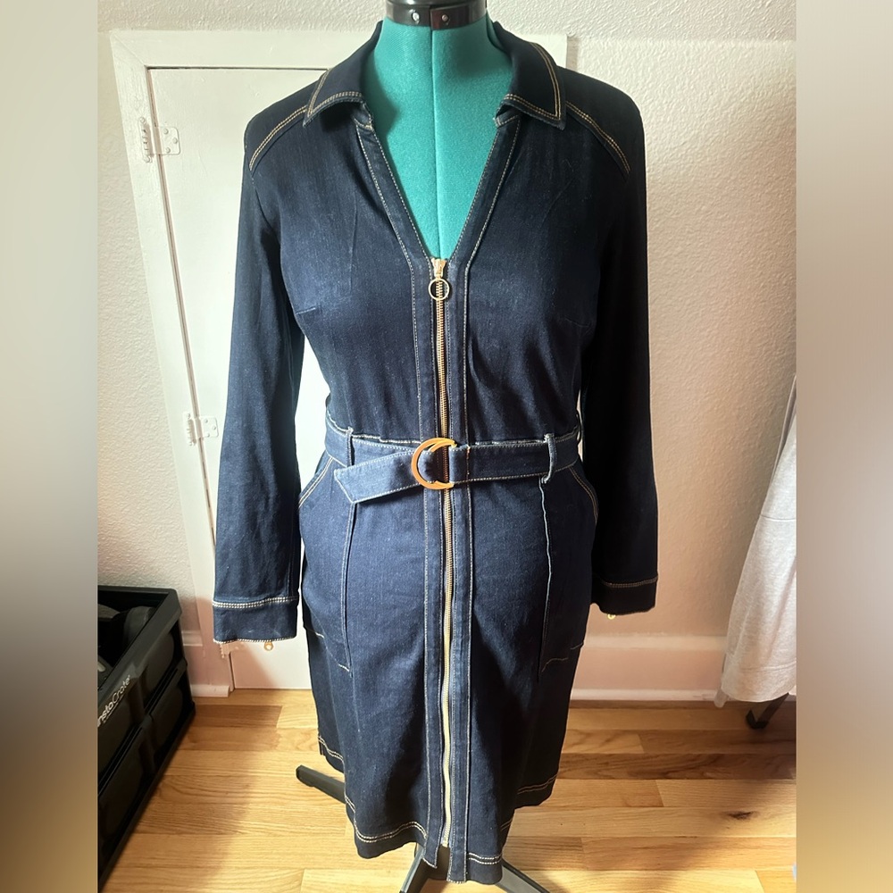 Denim dress